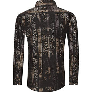 Chemise habillée décontractée pour homme à manches longues, coupe classique, 100 % coton, popeline infroissable - Product Image 4