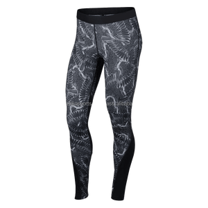 Mejor venta de las mujeres de diseño personalizado de poliéster/nylon de punto transpirable Snagging resistencia Leggings de alta calidad digital - Product Image 2