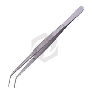 Pinzas Dentales de Acero Inoxidable con Punta Curva para Dentistas y Hospitales Dentales - Product Image 3