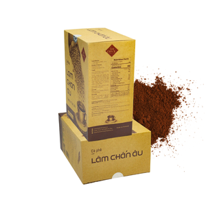 Poudre de café de haute qualité OEM Service personnalisé à utiliser avec de l'eau bouillante Facile à utiliser Emballage en boîte Usine du Vietnam - Product Image 2