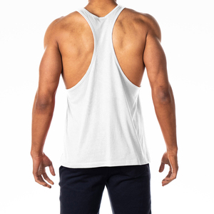Camiseta de algodón en blanco personalizada para hombre, camiseta sin mangas para gimnasio, 2024, ropa activa de alta calidad con dobladillo festoneado, camisetas sin mangas para hombre - Product Image 6
