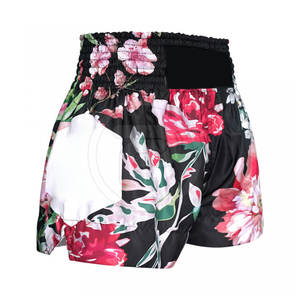 กางเกงขาสั้นมวยไทยแห้งเร็วดีไซน์ใหม่สำหรับชุดศิลปะการต่อสู้ - Product Image 4