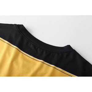 T-shirt de compression pour homme sur mesure en gros, col rond, course à pied, salle de sport, vêtements de sport, séchage rapide, entraînement athlétique - Product Image 6