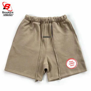 Pantalones cortos de gran tamaño informales desgastados de diseñador de verano personalizados para hombre - Product Image 6