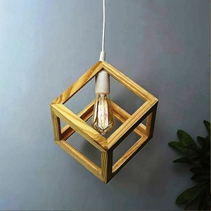 โคมไฟตั้งโต๊ะไม้สินค้างานฝีมือไม่รวมที่ติดผนังทำจากไม้ - Product Image 5