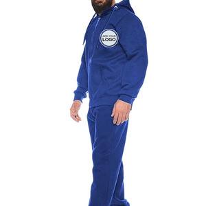 Chándal para hombre, conjuntos de chándal de 2 piezas, sudadera informal con capucha, trajes atléticos para correr - Product Image 5