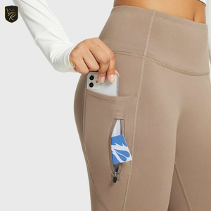 Pantalones de Yoga de Alta Calidad para Mujer, Corte Acampanado, Color Sólido, Secado Rápido, Suaves, Elásticos, Ecológicos, Ropa Deportiva Flexible para Yoga y Gimnasio - Product Image 5