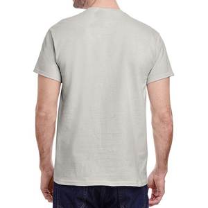 Camiseta deportiva de Color sólido para hombre, camiseta de entrenamiento transpirable ajustada para gimnasio, correr, deportes, ropa deportiva, camiseta de verano - Product Image 5