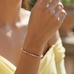 2025ทองคำ14K สีเหลืองและเพชรธรรมชาติหรูหราออกแบบใหม่กำไลข้อมือผู้หญิงเพชรทอง | 0.50Ctw - Product Image 5