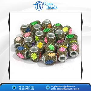 Experience in Manufacturing Excellent Quality Polymer Clay Made Natural Loose Kashmiri <b>Beads</b> for Jewelry Making - Product Image 4