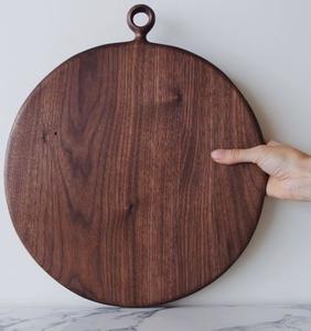 Heavy duty wood cutting board made of natural teak wood grains for professional chefs and modern home cooking - Product Image 4