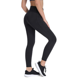 2024 Offres Spéciales Super doux léger taille haute Leggings de gymnastique pour les femmes Fitness bout à bout Yoga tissu serré Spandex entraînement - Product Image 3