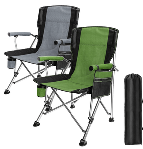 كراسي قابلة للطي خفيفة الوزن للاستخدام الخارجي، مناسبة للشاطئ والنزهات والتخييم وصيد الأسماك - Product Image 1