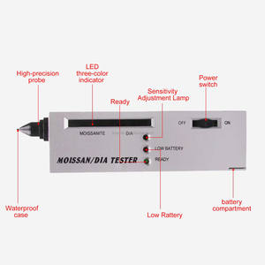 Caneta Testadora de Diamantes Portátil Boasta Detector de Moissanita com Sonda de Liga Ferramenta de Identificação de Joias - Product Image 5