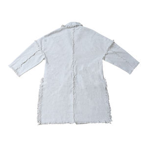 Chaquetas Varsity de Lona Cálidas y Elegantes para Mujer, Ropa de Invierno Cómoda y Duradera para Exteriores, Decoración con Botones, Impermeables - Product Image 3