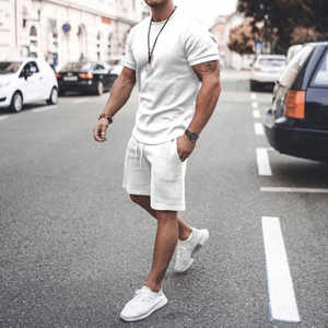Manufacturer Wholesale High Quality Tracksuit Men Thicken 2 Piece <b>Plain</b> <b>Hoodies</b> Men Zipper Tracksuit Set - Product Image 3