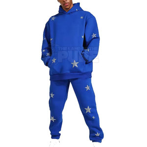 Trajes Deportivos Personalizados de Alta Calidad Más Vendidos para Hombre, Ropa Deportiva y de Moda, Trajes Deportivos con Pedrería para Hombre - Product Image 6