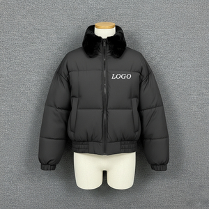 Warm Winter Unisex <b>Waterproof</b> Puffer <b>Jacket</b> Casual Outerwear Insulated <b>Padding</b> Hooded Design Customized Logo for Everyday - Product Image 2