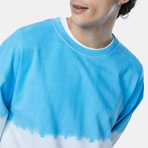 เสื้อสเวตเชิ้ตผู้ชายโอเวอร์ไซส์ทำจากผ้าฝ้ายผ้าคอตตอนพิมพ์ลายไหล่ตกเสื้อสเวตเชิ้ต - Product Image 4