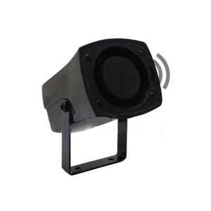 Sirena de Alarma para Auto, Miniatura, Protección IP44, 140 DB, Electrónica, 220 VAC, Montaje en Piso/Pared - Product Image 1
