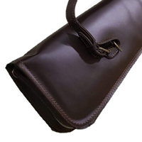 Housse de pistolet en cuir à bas prix fabriquée en usine à des prix raisonnables housse de pistolet en cuir de chasse souple imperméable à l'eau