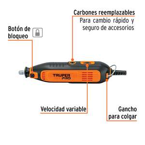 MOTO-A3 Utensile Rotante Professionale da 135W con 97 Accessori, Kit per Modellismo - Product Image 5