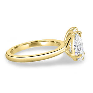 Poire et Radiant Toi Et Moi Lab Grown Diamond Luxury Handmade Solitaire Rings 18k Solid Gold Fine Wedding Jewelry For Her OEM - Product Image 2
