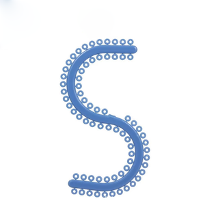 Disposable <b>Orthodontic</b> Separators for Dental Clinics Braces Spacer Rubber <b>Elastic</b> Rings - Product Image 3