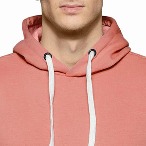 Sudaderas con capucha de calidad superior para hombre Ropa de invierno cálida en rosa con logotipo personalizado Técnica teñida Lisa a la venta - Product Image 4