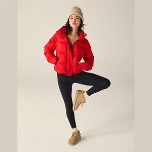 Oversized Breathable Wholesale Outerwear Custom Zipper <b>Quilted</b> Knitted Winter Solid <b>Pattern</b> Woolen Cotton Windproof Womens - Product Image 2