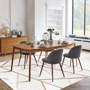 Tapis d'intérieur classique Netline de 4 m de large, doux et durable, pour salon, chambre, cuisine, couloir - Convient aux animaux domestiques et aux enfants, facile à nettoyer - Product Image 6