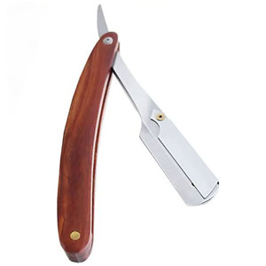 Maquinillas de Afeitar de Acero Inoxidable de Una Sola Hoja para Barbería, Duraderas, con Mango Rojo, del Mejor Proveedor - Product Image 2