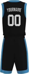 Uniforme de baloncesto de sublimación unisex profesional personalizado de talla grande árbitro antibacteriano transpirable 100% poliéster - Product Image 3