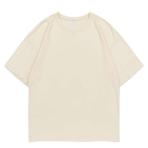 Camiseta Personalizada OEM de Alta Calidad, 100% Algodón, 320 g/m², Gruesa, con Costuras Extra Grandes, Camiseta Informal para Hombre - Product Image 4