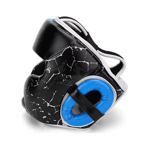 Protège-tête de boxe avec rembourrage renforcé pour une résistance aux chocs Protège-tête de boxe confortable avec doublure intérieure douce - Product Image 4