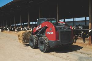 CASE IH TV370B Skid Steer Loader 74 HP Heavy-Duty Compact Construction <b>Machine</b> High Lift & Hydraulic Power for Farm & Site Work - Product Image 3