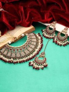 Delicate Oval Grace Wedding Collection Gargantilla Collares conjunto - Product Image 2