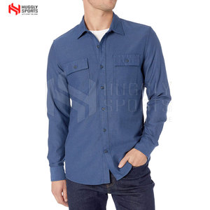Uso cómodo Camisas casuales de moda para hombres Camisas casuales de tamaño personalizado para hombres Camisas casuales de Bajo MOQ Camisa informal para hombres - Product Image 2