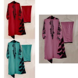 Nouveau dernier concepteur imprimé coton Kurti avec Dupatta ensemble pour toutes les occasions vêtements de mariage robes indiennes au prix de gros - Product Image 6