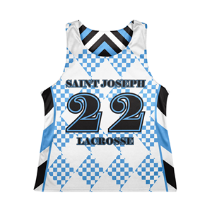 ทีมลาครอสพินนนีส์ของผู้หญิงผ้าแห้งเร็วระบายอากาศได้ดี - Product Image 1