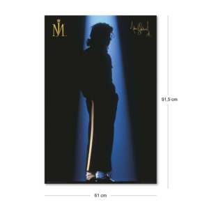 Michael Jackson <b>Poster</b> Modern Style 'Billie Jean' Design 61x91,5 cm Paper Material for Wall Usage - Product Image 2