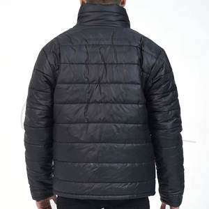 OEM Service Professional Design Canvas Street Style/Formal Men Puffer Jacket Winter Fall Zipper at Low Rate - Product Image 2