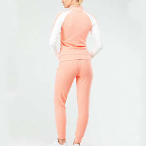 Conjunto Deportivo de Dos Piezas para Mujer, Chándal con Estampado Personalizado, Chaqueta con Cremallera, Traje para Correr - Product Image 4