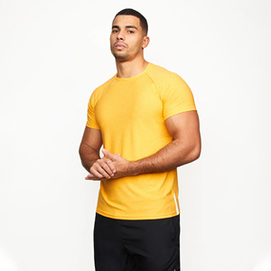Camiseta de Verano para Hombre, Talla Grande, Color Sólido, Logotipo Personalizado, Secado Rápido, Transpirable, Precio de Fábrica OEM, Hecha en Pakistán - Product Image 2