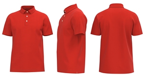 Personnalisé 100% coton pour polo respirant à manches courtes unisexe uniforme vêtement écologique tissé Logo broderie teint court - Product Image 6