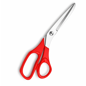 Tijeras de Corte Resistentes de Acero Inoxidable con Cuchillas Afiladas y Mango Ergonómico para Tela, Papel, Oficina, Escuela y Manualidades - Product Image 1