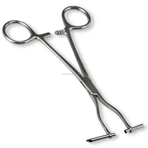 Pince manuelle pour septum en acier inoxydable de qualité chirurgicale, réutilisable, outil de piercing corporel professionnel, certifié CE, classe ISO13485 - Product Image 1