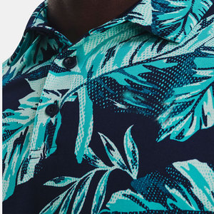 Polo en coton Slim pour hommes, chemises Henley décontractées à manches courtes, boutons, couleur unie contrastante, t-shirt ajusté - Product Image 5