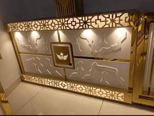 Comptoir d'affichage de mariage dans la finition d'or pour la restauration et la décoration - Product Image 6