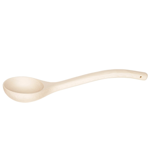 Cuchara de Sauna de Madera de Abeto de 40.5 cm, Lijada, Sin Acabado, Tradicional, Venta al por Mayor, Grabado de Logotipo Personalizado - Product Image 1